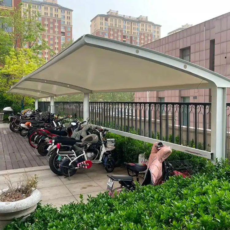 沁阳市膜结构电动车棚